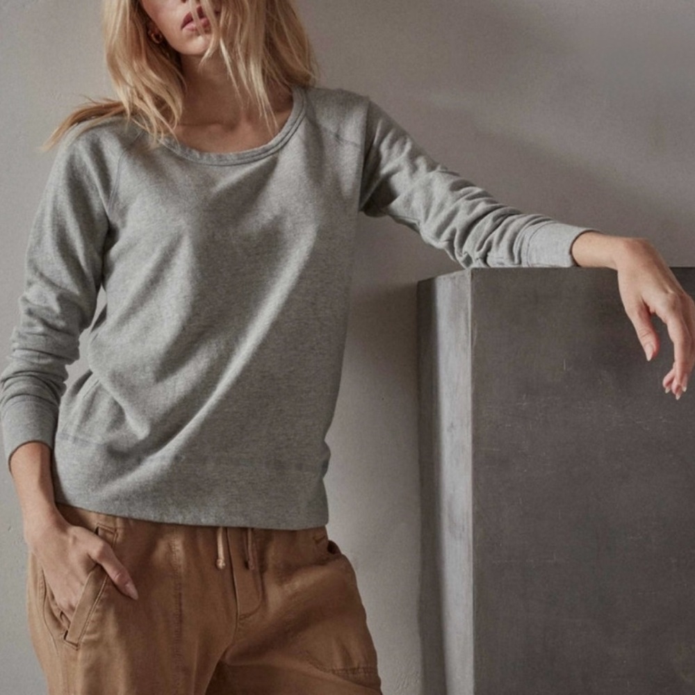 James Perse Vintage French Terry Sweatshirt